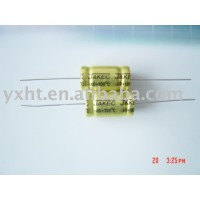 axial type no polar electrolytic capacitor